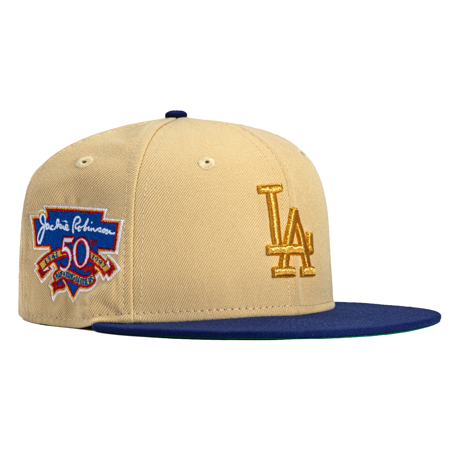 New Era 59Fifty Los Angeles Dodgers Jackie Robinson 50th Anniversary P