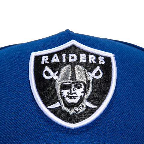 New Era 9Forty A-Frame Las Vegas Raiders OTC Snapback Hat - Royal