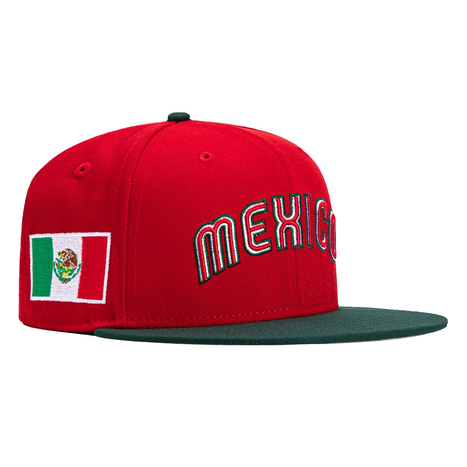 New Era 59Fifty Mexico World Baseball Classic Jersey Hat - Red, Green ...