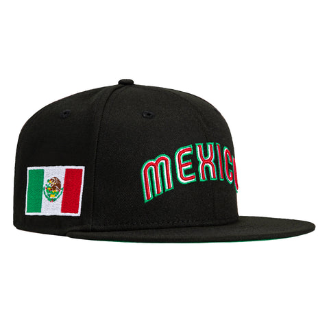 New Era 59Fifty World Baseball Classic Mexico Fitted Hat Black