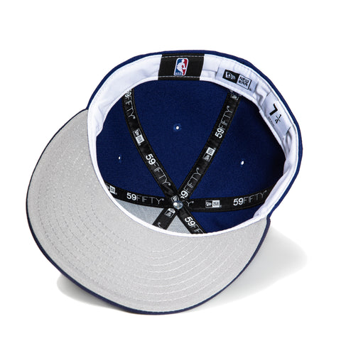 New Era 59Fifty Los Angeles Lakers Crown Patch Hat - Royal, Light Navy