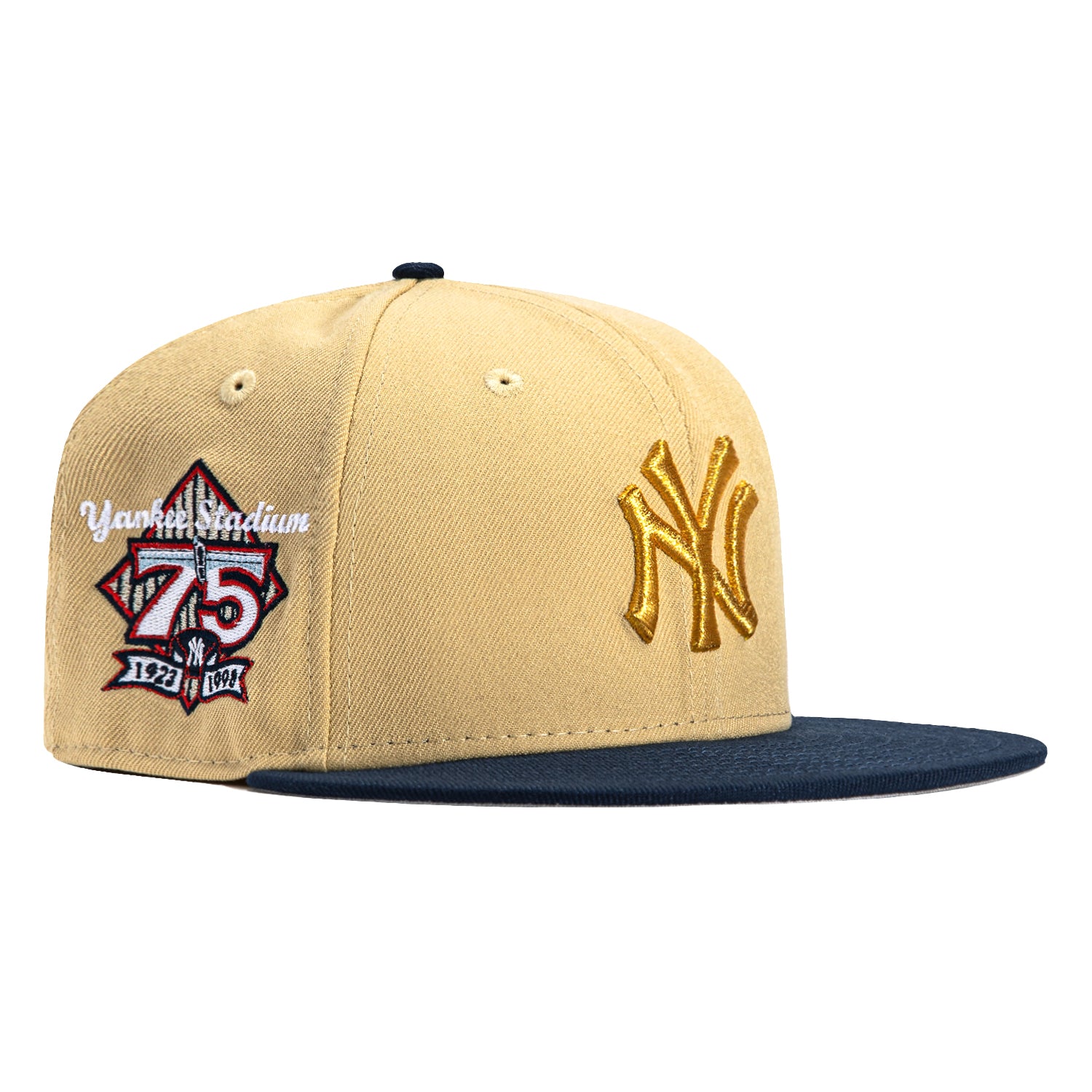 New Era 59Fifty New York Yankees 75th Anniversary Stadium Patch