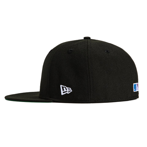 New Era 59Fifty Los Angeles Dodgers 40th Anniversary Patch Upside Down Hat - Black, White