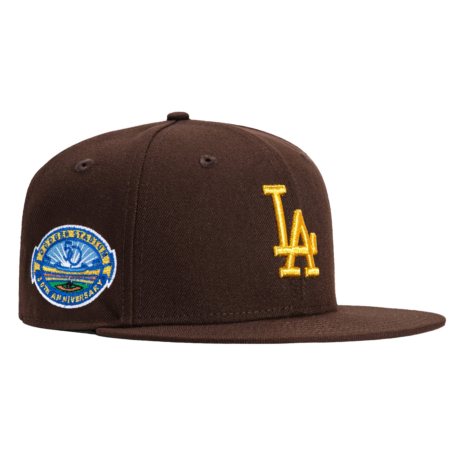 Hat Club Exclusive Los Angeles Dodgers 50th Anniversary Patch deals Two Tone Fitted