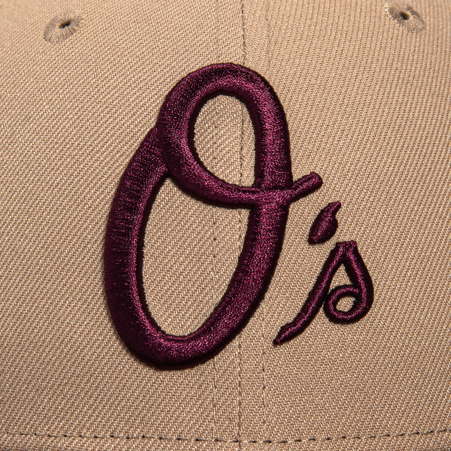 HAT CLUB - NEW ERA 59FIFTY FUJI BALTIMORE ORIOLES fashion 25TH ANNIVERSARY PATCH