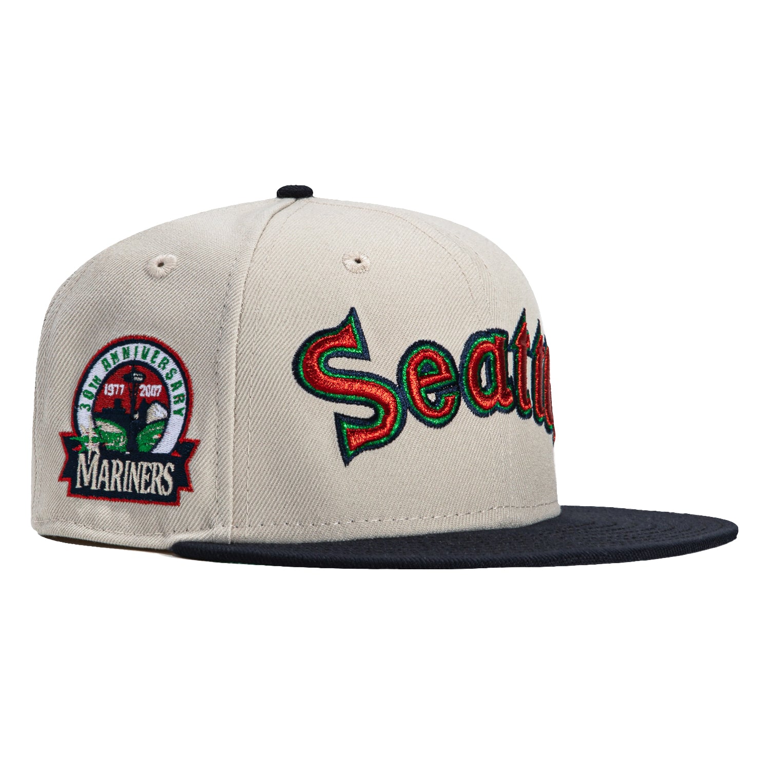 New Era 59Fifty Seattle Mariners Fitted Hat outlet Size 7 3/8 Hat Club