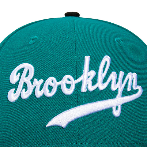 New Era 59Fifty Brooklyn Dodgers 1934 All Star Game Patch Hat - Teal, Black