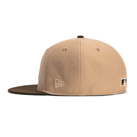 New Era 59Fifty Arizona Diamondbacks Inaugural Patch A Hat - Tan, Brown