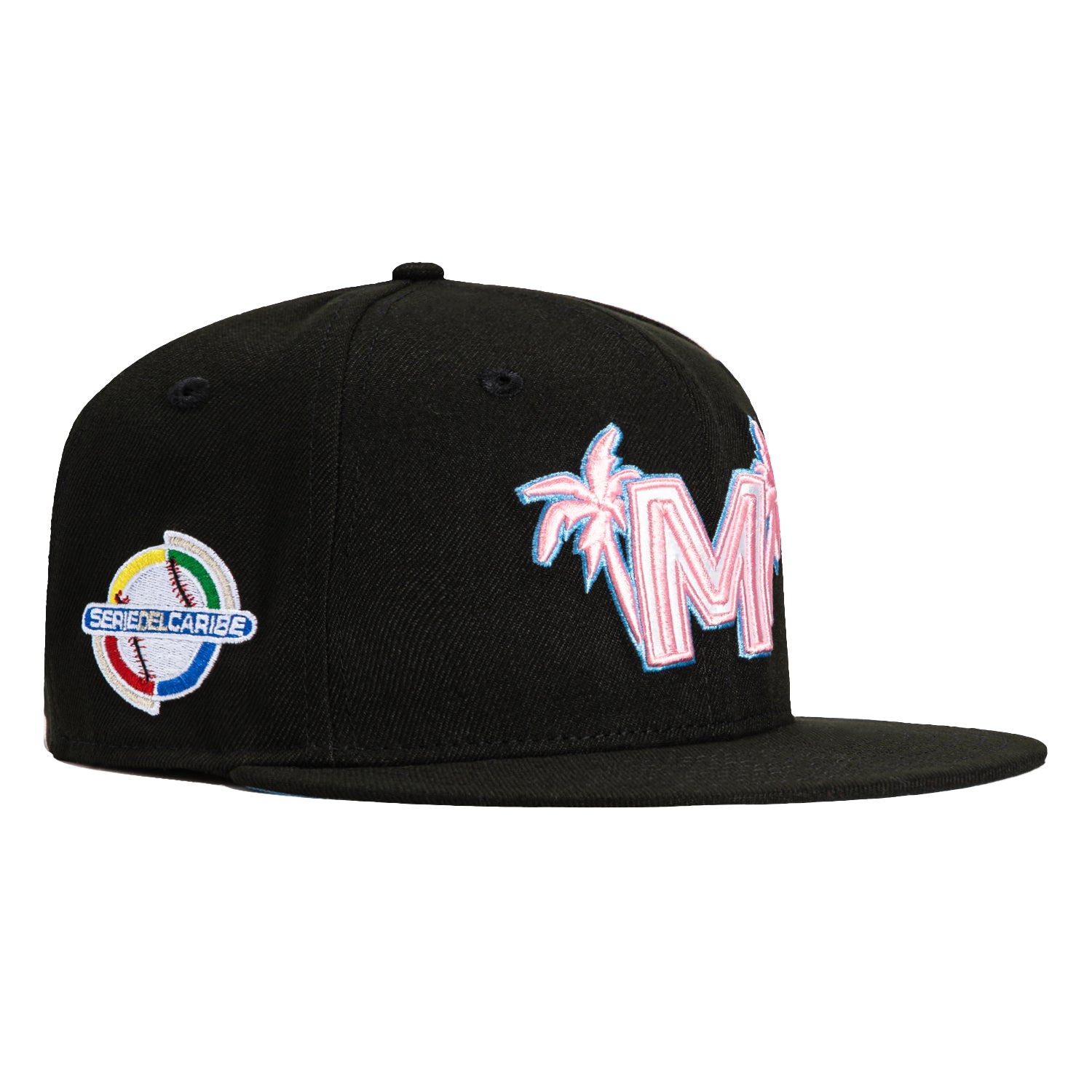 New Era 59Fifty Mexico 2024 Serie Del Caribe Patch Palm Hat Black   1454923 5 