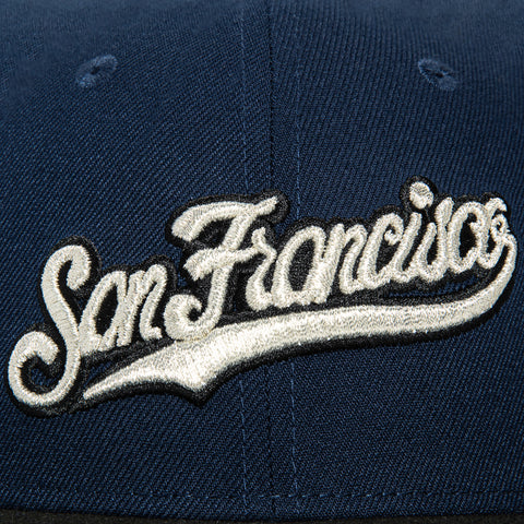 New Era 59Fifty San Francisco Giants 2007 All Star Game Patch Word Hat - Navy, Black