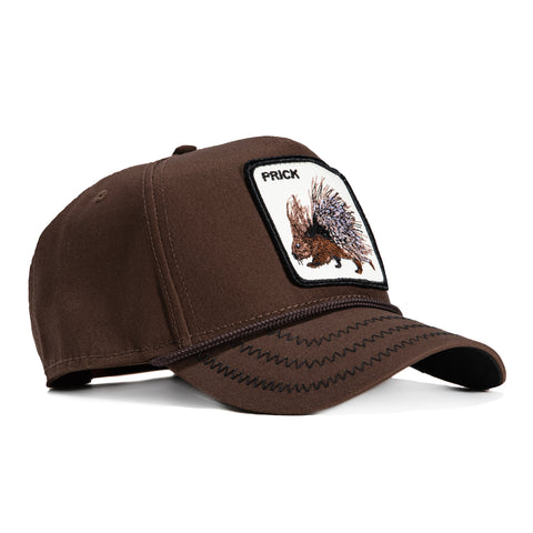 Goorin Bros Porcupine Canvas Adjustable Trucker Hat - Brown