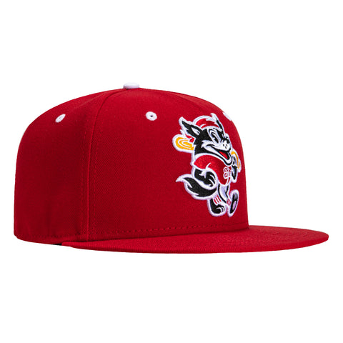 New Era 59Fifty Erie SeaWolves Fauxback Hat - Red