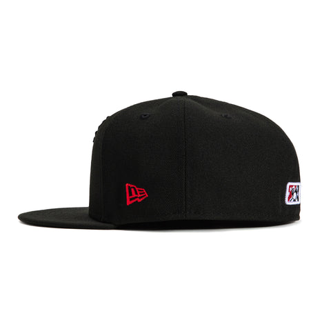 New Era 59Fifty Spokane Indians King Carls Hat - Black