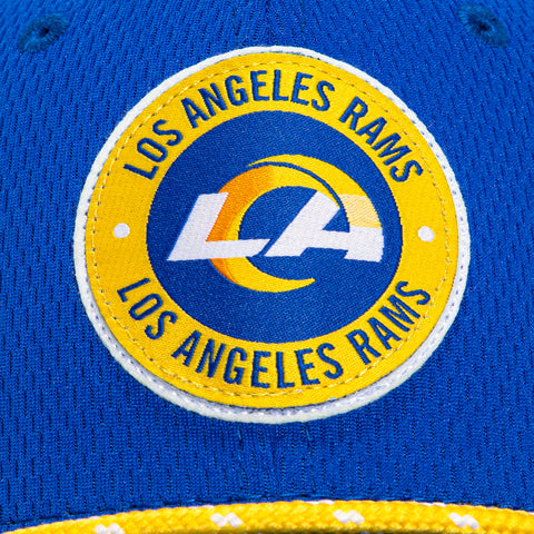 New Era 9Seventy 2024 Sideline Los Angeles Rams National League Patch Stretch-Snap Hat - Royal