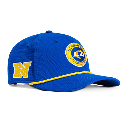 New Era 9Seventy 2024 Sideline Los Angeles Rams National League Patch Stretch-Snap Hat - Royal