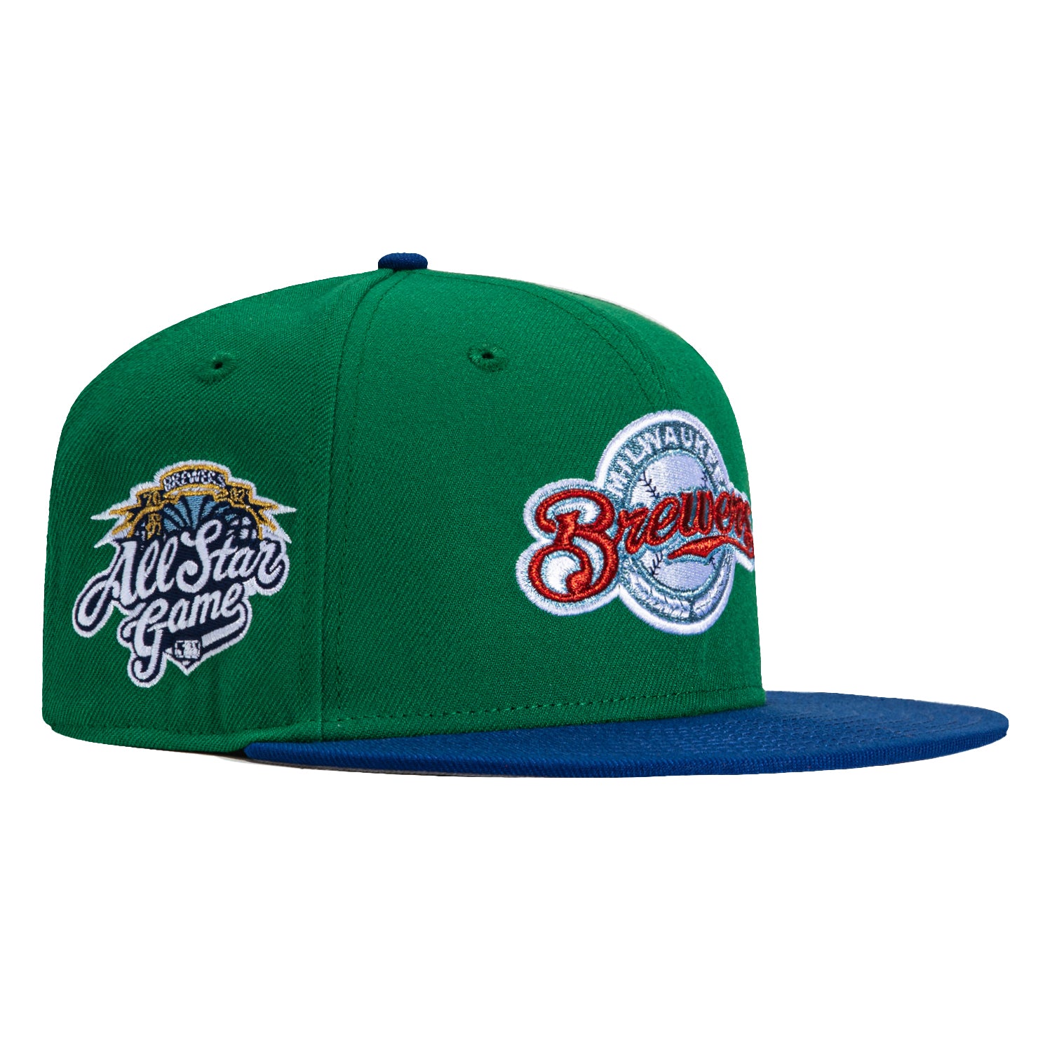 New Era 59Fifty Milwaukee Brewers 2002 All Star Game Patch Logo Hat -