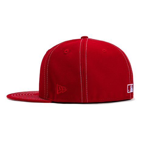 New Era 59Fifty Contrast Stitch St. Louis Cardinals 30th Anniversary Patch Hat - Red, White
