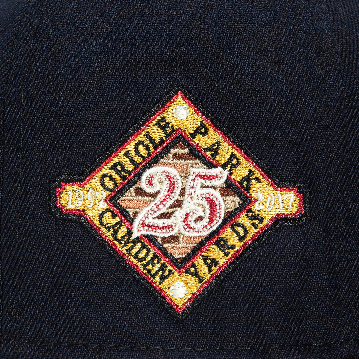 HAT factory CLUB - NEW ERA 59FIFTY FUJI BALTIMORE ORIOLES 25TH ANNIVERSARY PATCH ALTERNA