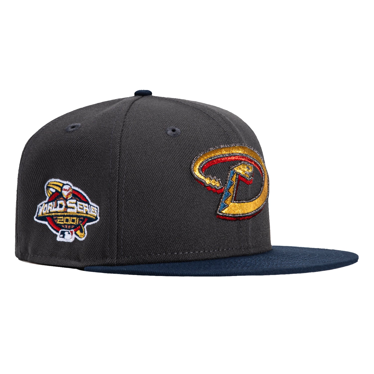 New Era shops Arizona Diamondbacks MLB World Series 2001 Arctic Fire Edition 7 5/8 New