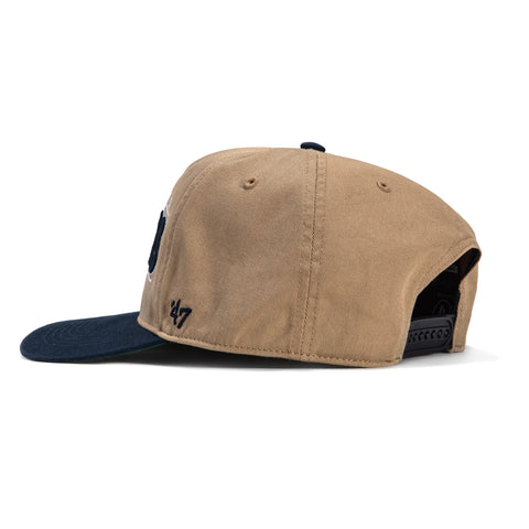 47 Brand Dallas Cowboys Hitch Snapback City Line Hat - Khaki, Navy