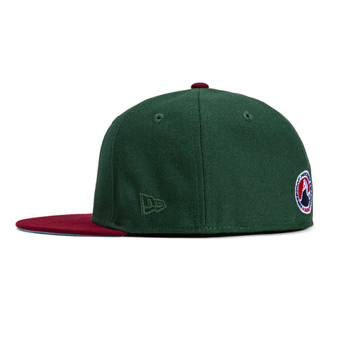 New Era 59Fifty Phoenix Roadrunners 5th Anniversary Patch Hat - Green, Cardinal