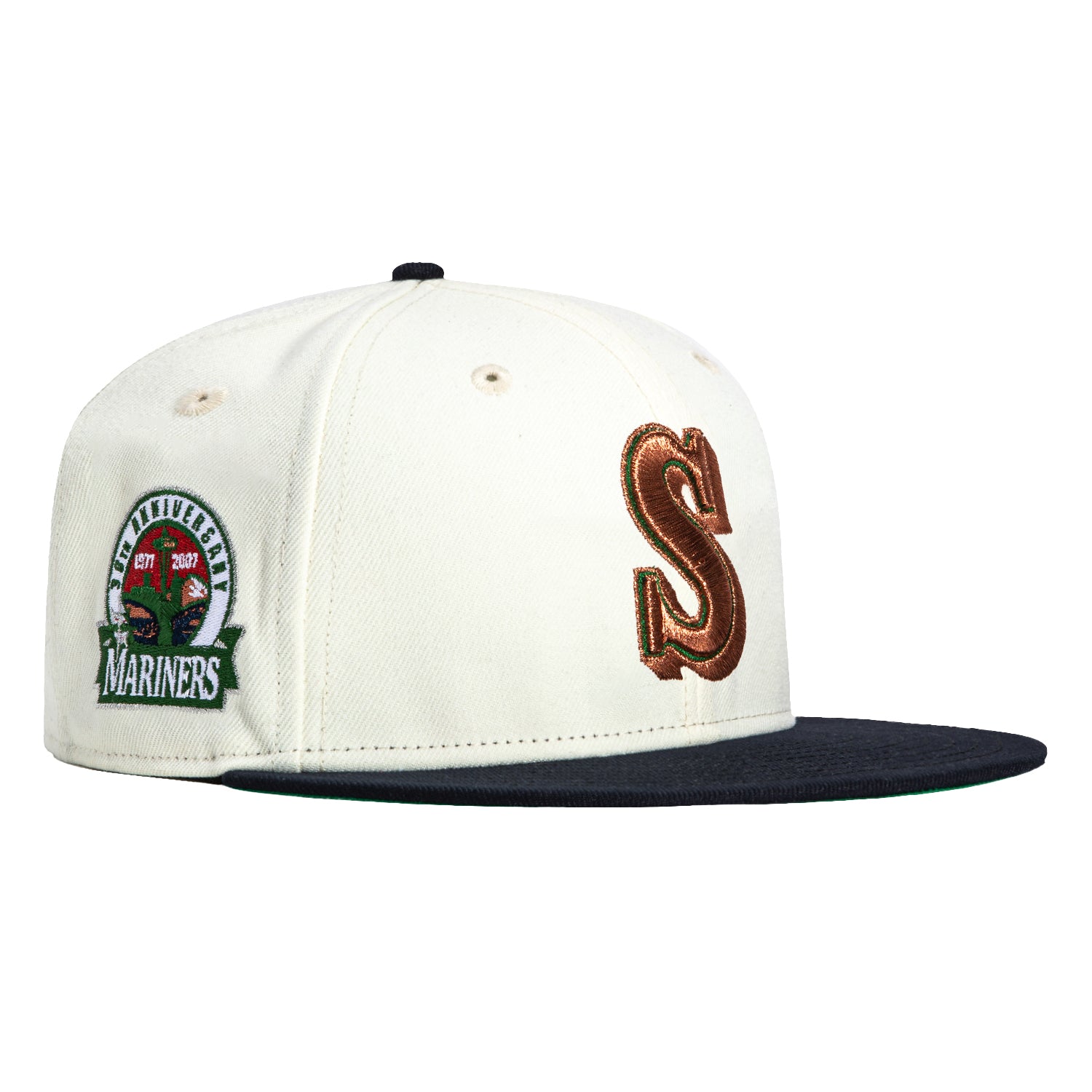 NEW ERA X 95 NORTH BOUTIQUE SEATTLE MARINERS 30TH ANNIVERSARY fashion FITTED HAT 7 5/8