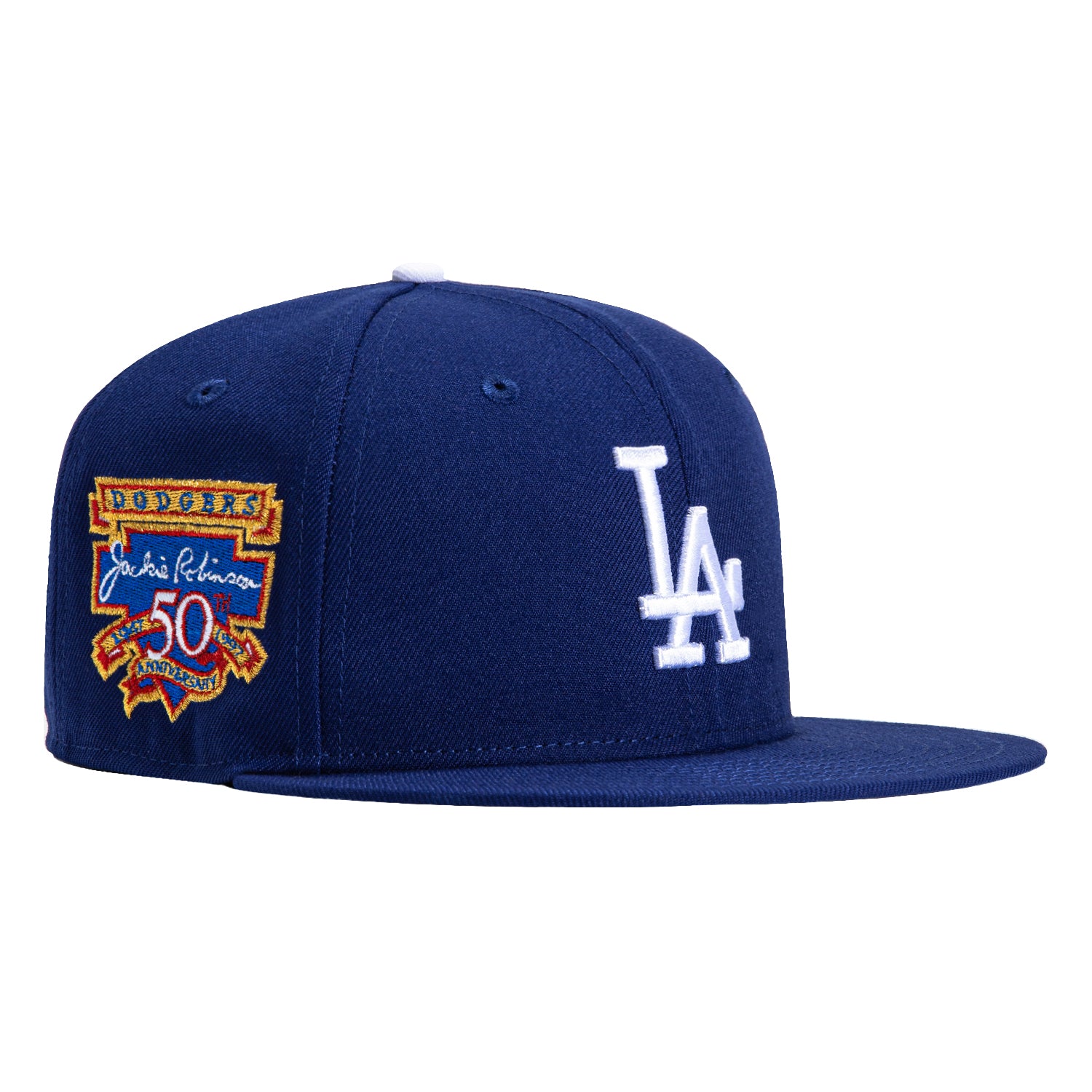 New Era 59Fifty Los Angeles Dodgers Jackie Robinson 50th Anniversary P ...