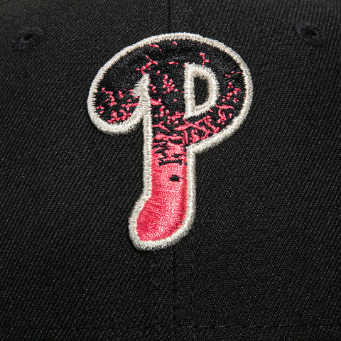 New Era 59Fifty Magma Philadelphia Phillies 1996 All Star Game Patch Hat - Black, Infrared