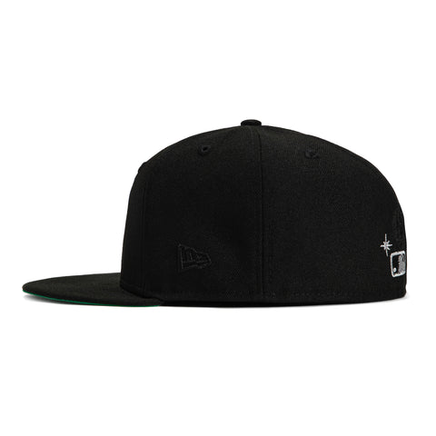 New Era 59Fifty Metallurgy New York Mets Hat - Black