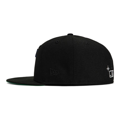 New Era 59Fifty Metallurgy Texas Rangers Hat - Black