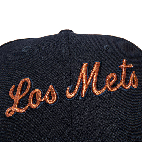 New Era 59Fifty Coco Mango Cherry New York Mets 1964 All Star Game Patch Los Mets Hat - Navy