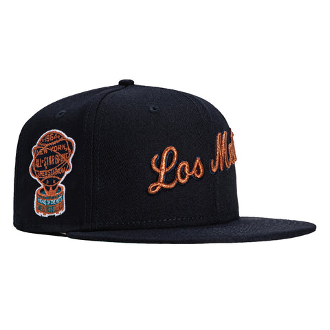 New Era 59Fifty Coco Mango Cherry New York Mets 1964 All Star Game Patch Los Mets Hat - Navy