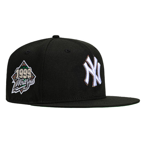 New Era 59Fifty Fireworks Pack New York Yankees 1999 World Series Patch Hat - Black