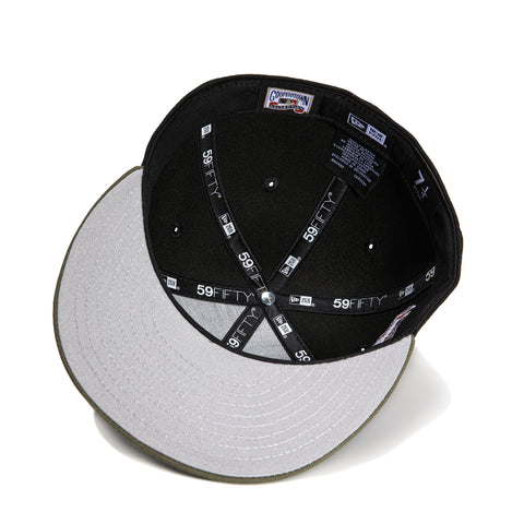 New Era 59Fifty Arizona Diamondbacks Inaugural Patch Snakehead Hat - Black, Olive