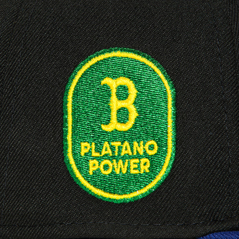 New Era 59Fifty Boston Red Sox Platano Power Patch Hat - Black, Royal, Red