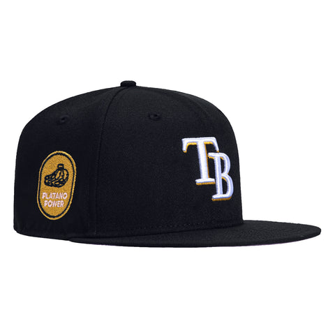 New Era 59Fifty Tampa Bay Rays Platano Power Patch Hat - Navy