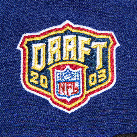 New Era 59Fifty Arizona Cardinals 2003 Draft Patch Hat - Royal, Black