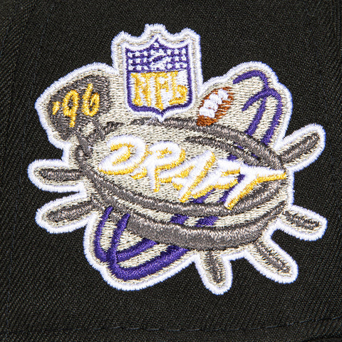 New Era 59Fifty Baltimore Ravens 1996 Draft Patch Hat - Black