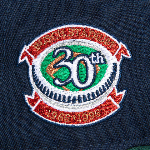 New Era 59Fifty Garden of Eden St Louis Cardinals 30th Anniversary Stadium Patch Hat - Navy, Green