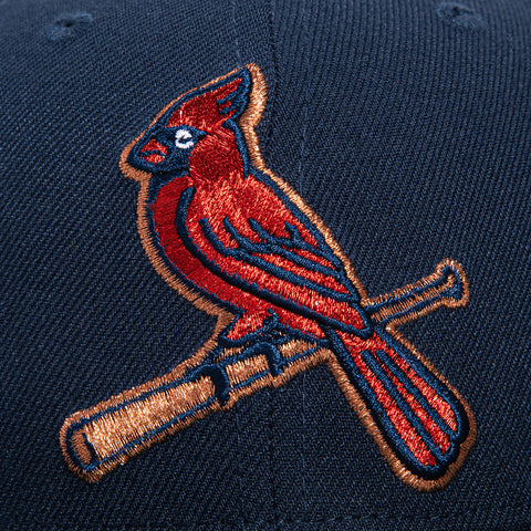 New Era 59Fifty Garden of Eden St Louis Cardinals 30th Anniversary Stadium Patch Hat - Navy, Green