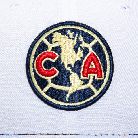 New Era 59Fifty Club America Rail Hat - White, Light Navy