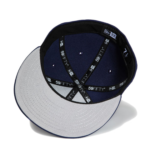 New Era 59Fifty Club America Rail Hat - White, Light Navy