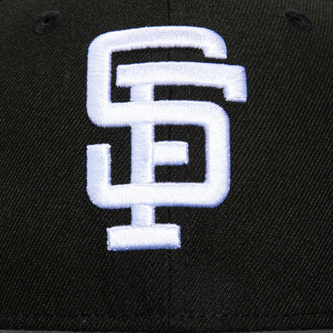 New Era 59Fifty San Francisco Giants Tell It Goodbye Patch Hat - Black, Graphite