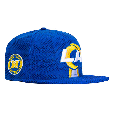 New Era 59Fifty 2024 Sideline Los Angeles Rams National League Patch Hat - Royal