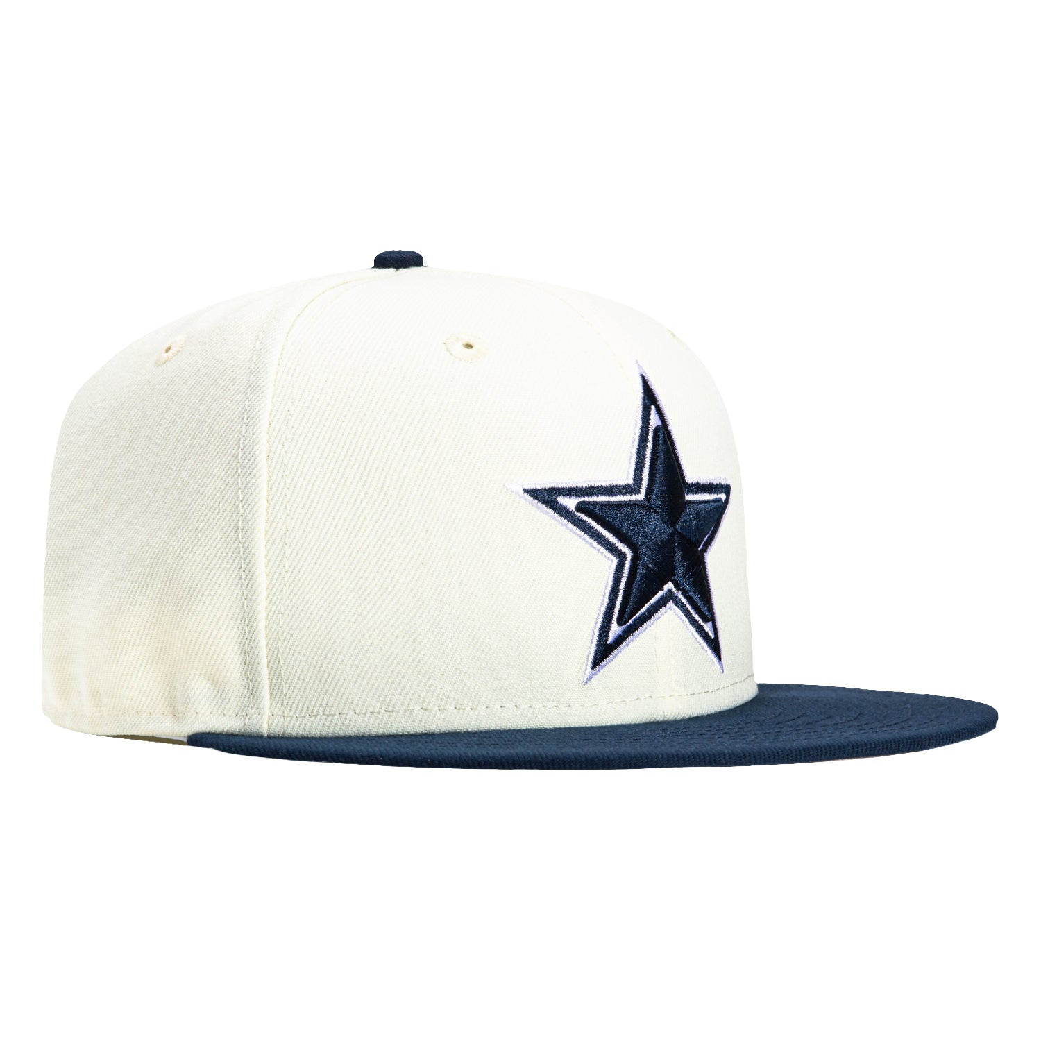 New Era 59Fifty Dallas Cowboys Hat - White, Navy – Hat Club