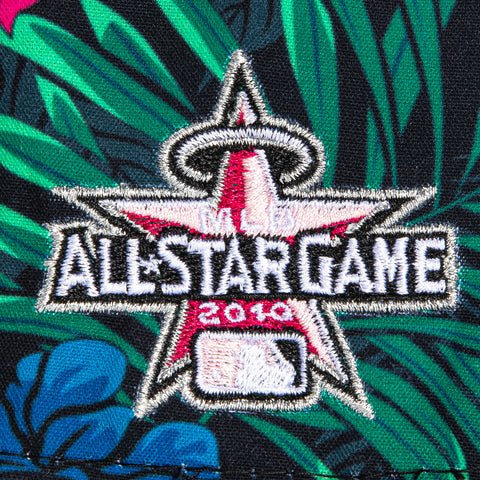 New Era 59Fifty Los Angeles Dodgers 2010 All Star Game Patch Script Hat - Floral