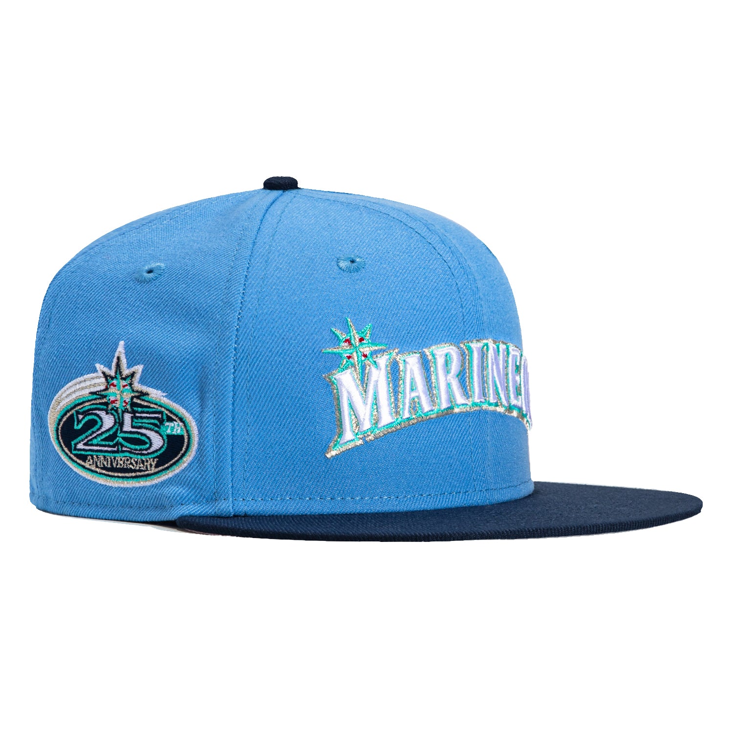 New era x MyFitteds 59Fifty Seattle Mariners Worlds Fair (Navy) Size outlet 7 5/8