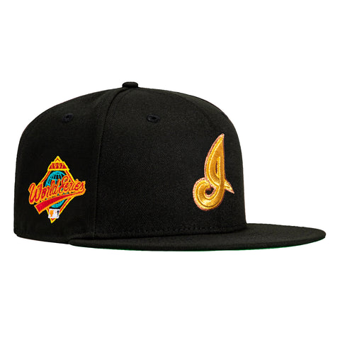 New Era 59Fifty Cleveland Guardians 1997 World Series Patch I Hat - Black, Metallic Gold, Metallic Copper