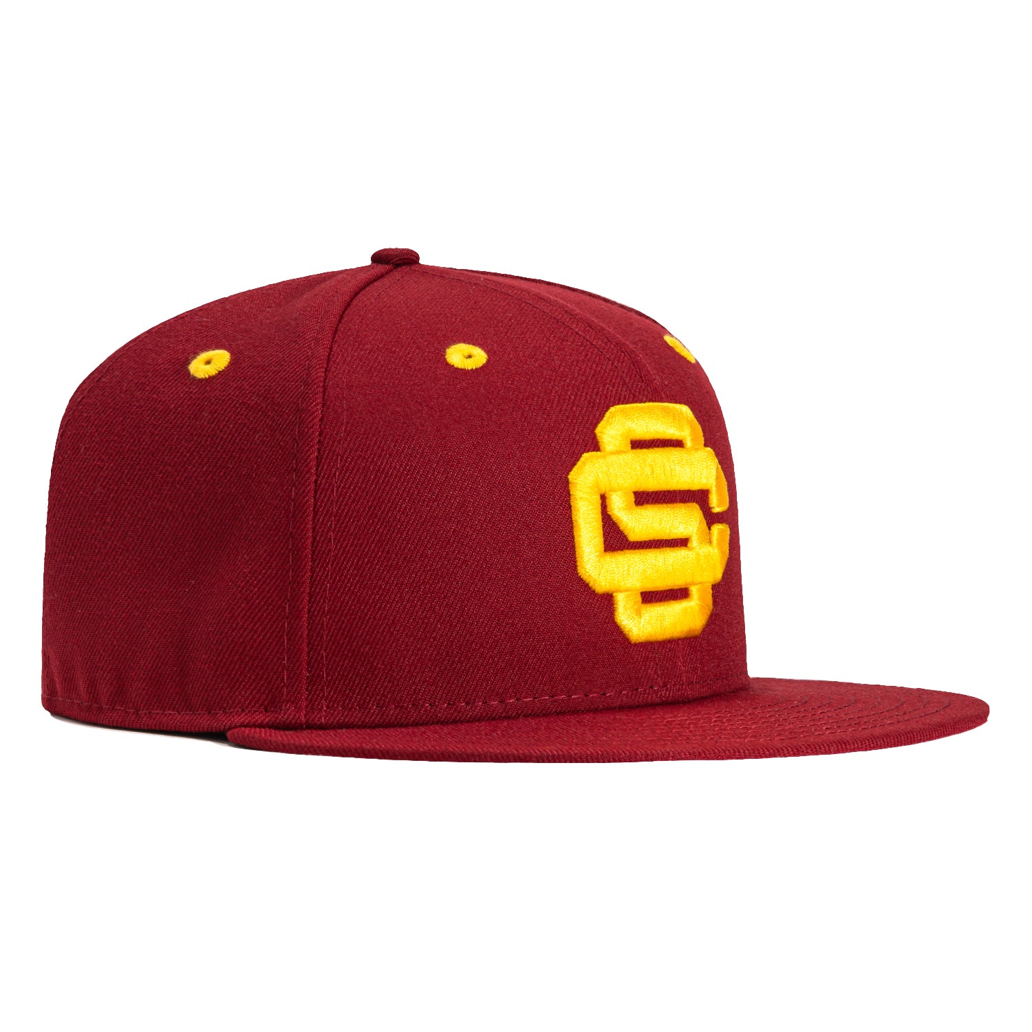 New Era 59Fifty USC Trojans Hat - Cardinal, Gold – Hat Club