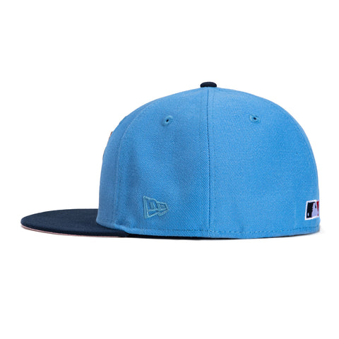 New Era 59Fifty Toronto Blue Jays 1993 World Series Patch Hat - Light Blue, Navy